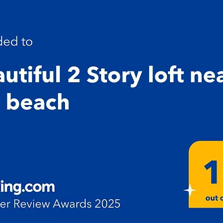 Beautiful 2 Story Loft Near The Beach